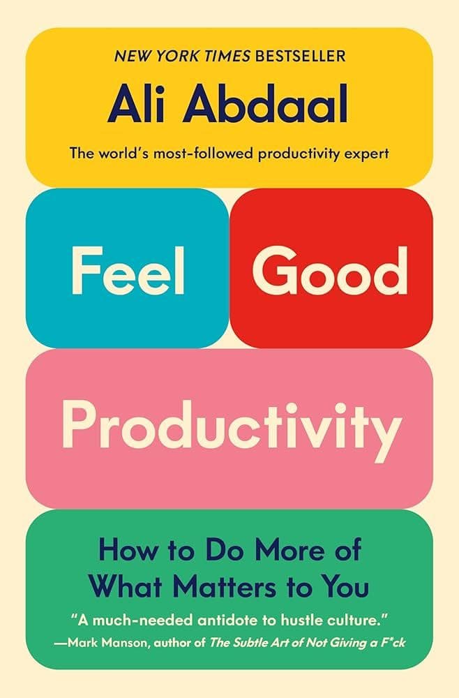 Cover of Feel Good Productivity